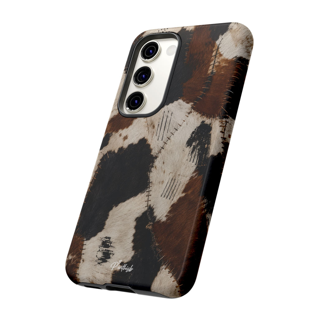 Brown & Black Animal Print Tough Case
