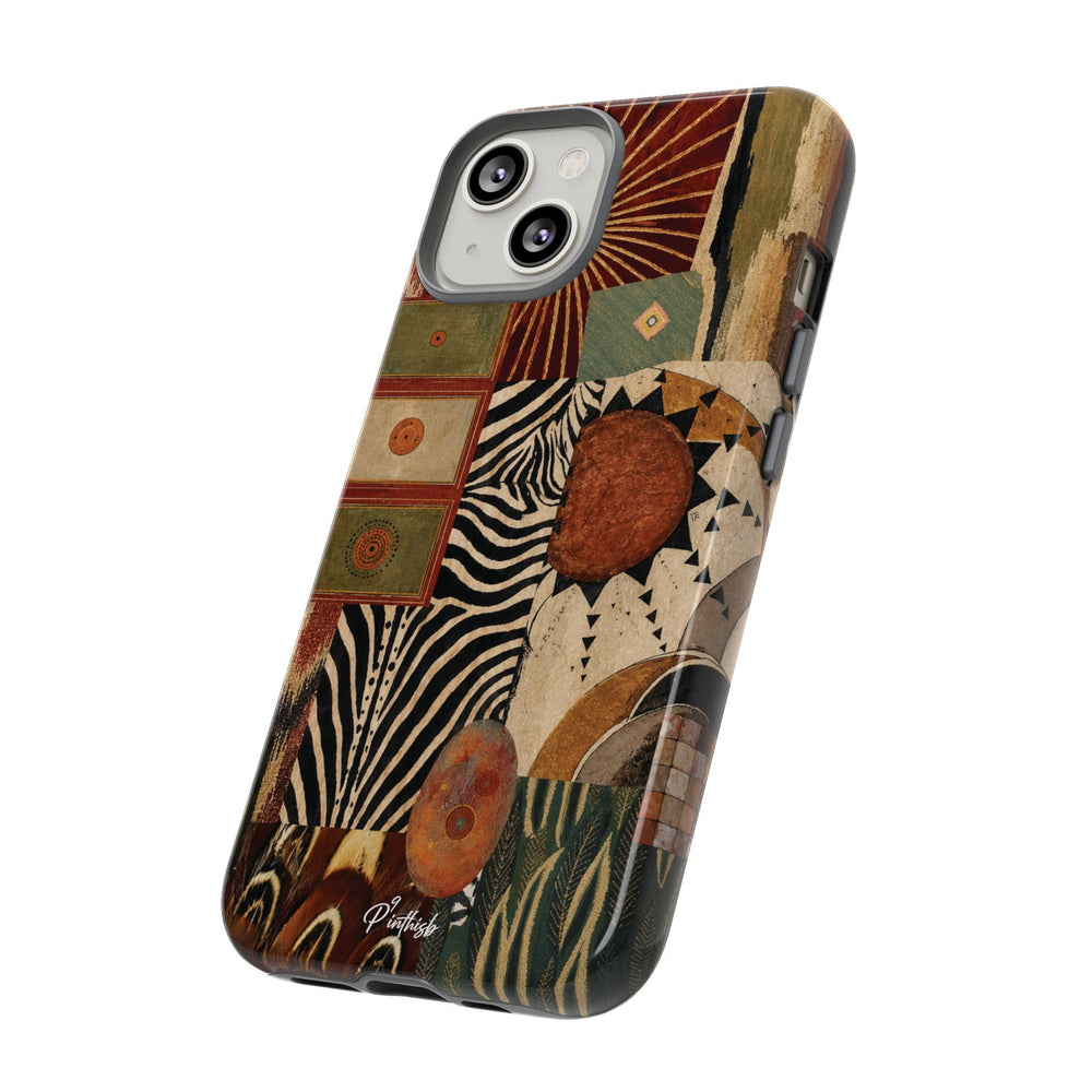 Abstract Boho Collage Tough Case