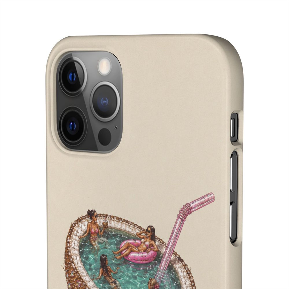 Coconut Pool Snap Phone Case