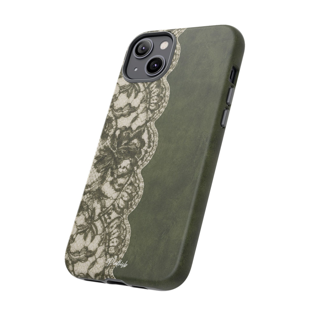Olive Lace Tough Case