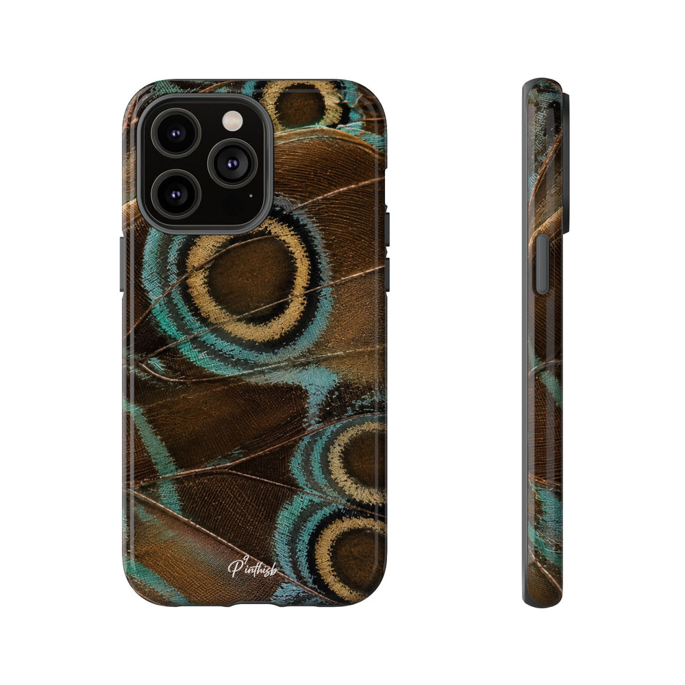 Peacock Feather Pattern Tough Case