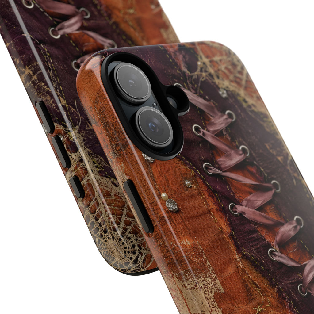 Vintage Leather Lace Tough Case