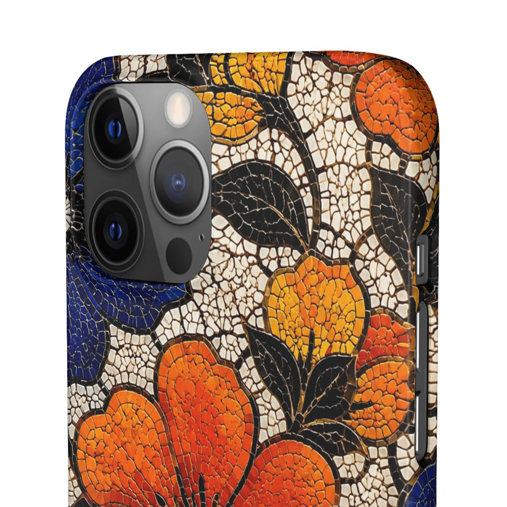 Floral Mosaic Snap Case