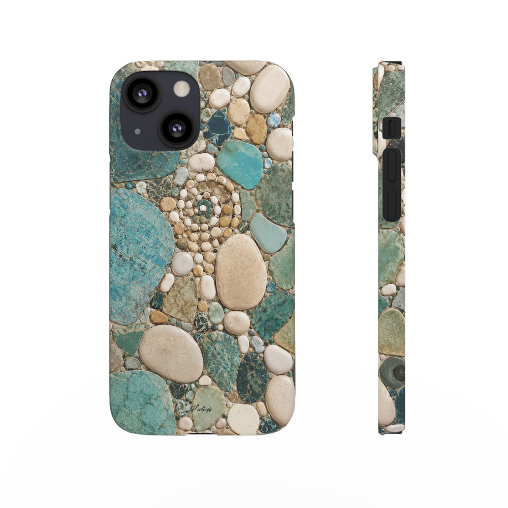 Sea Glass Mosaic Snap Case