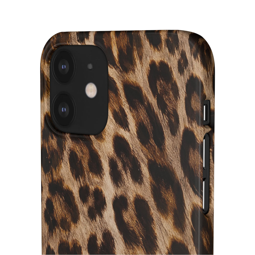 Leopard Print Snap Phone Case