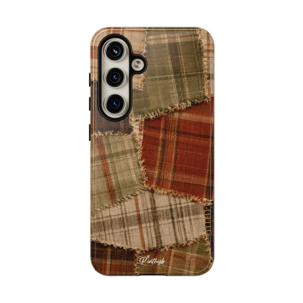 Rustic Fall Patchwork Tough Case