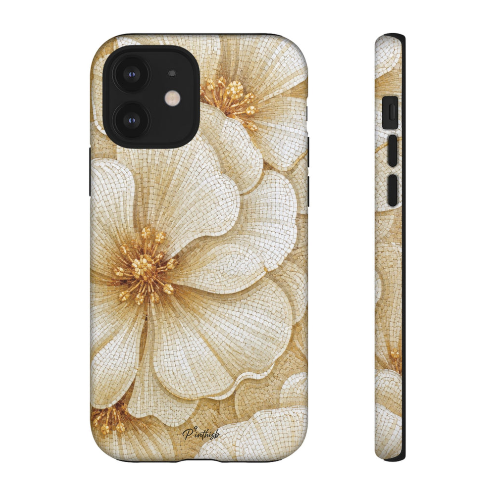 Floral Gold Bloom Tough Case
