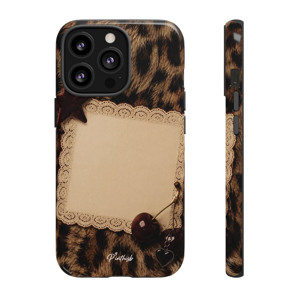 Personalized Leopard Lace Phone Case