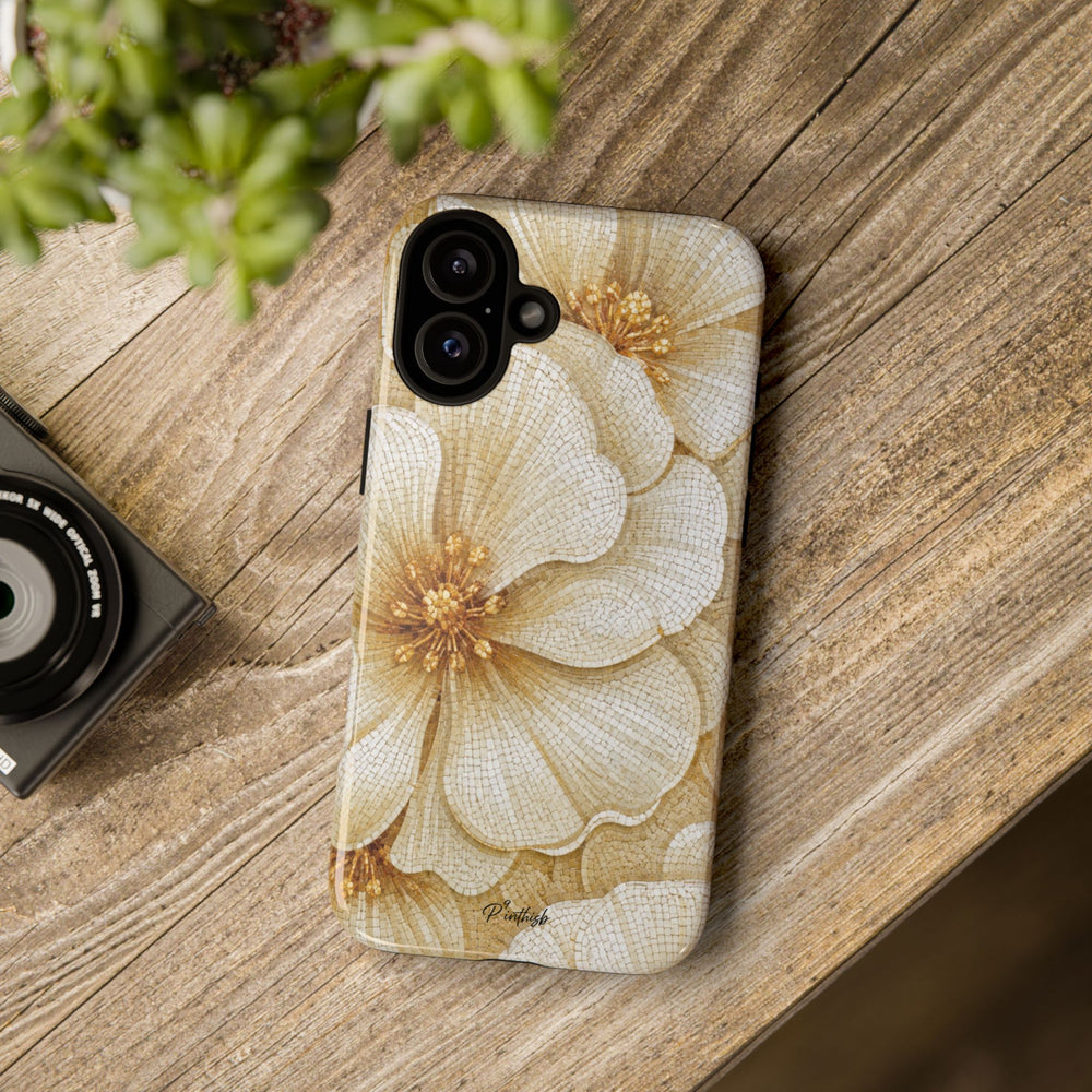 Floral Gold Bloom Tough Case