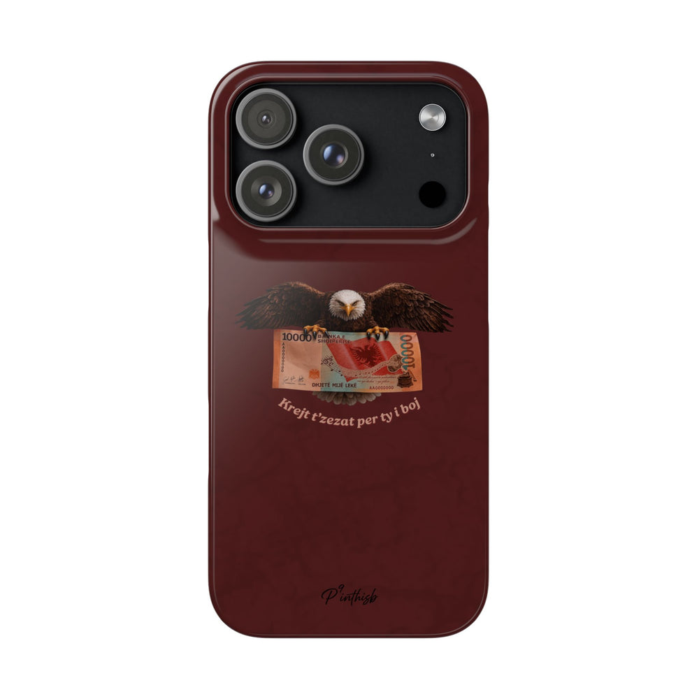 "Krejt t'zezat per ty i boj" Snap Case