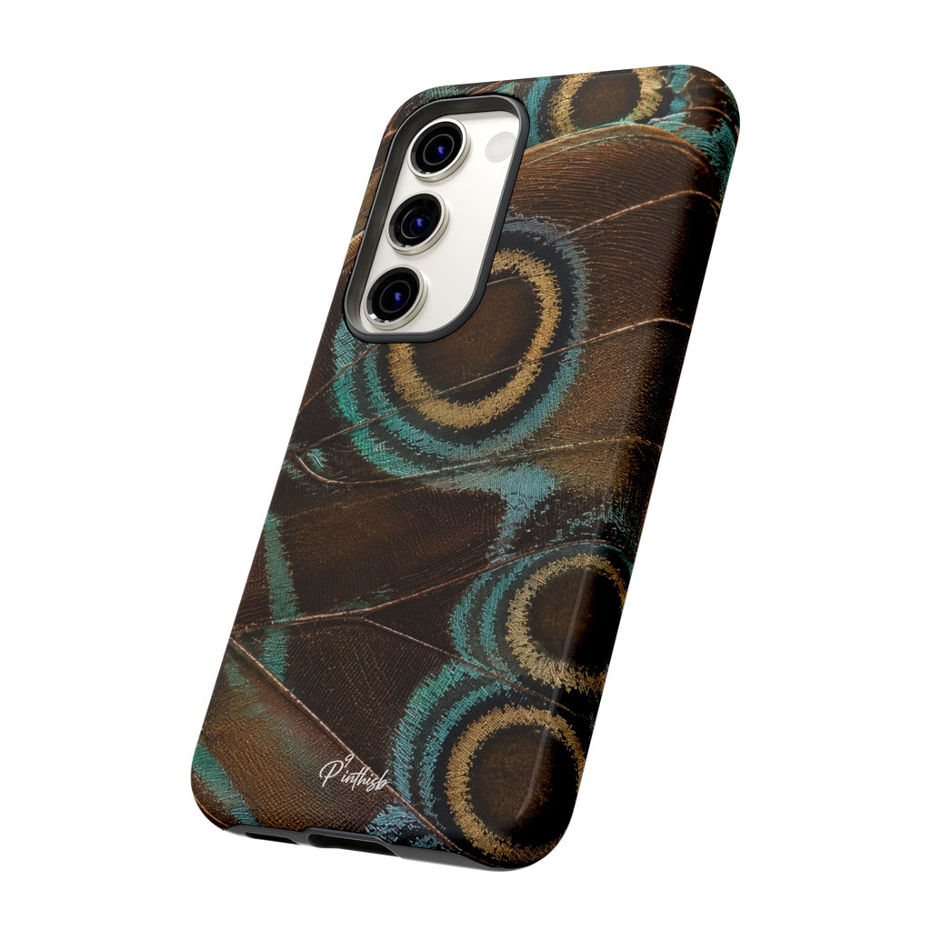 Peacock Feather Pattern Tough Case
