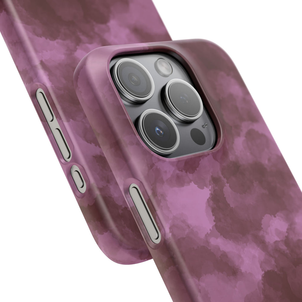 Purple Rain Snap Phone Case