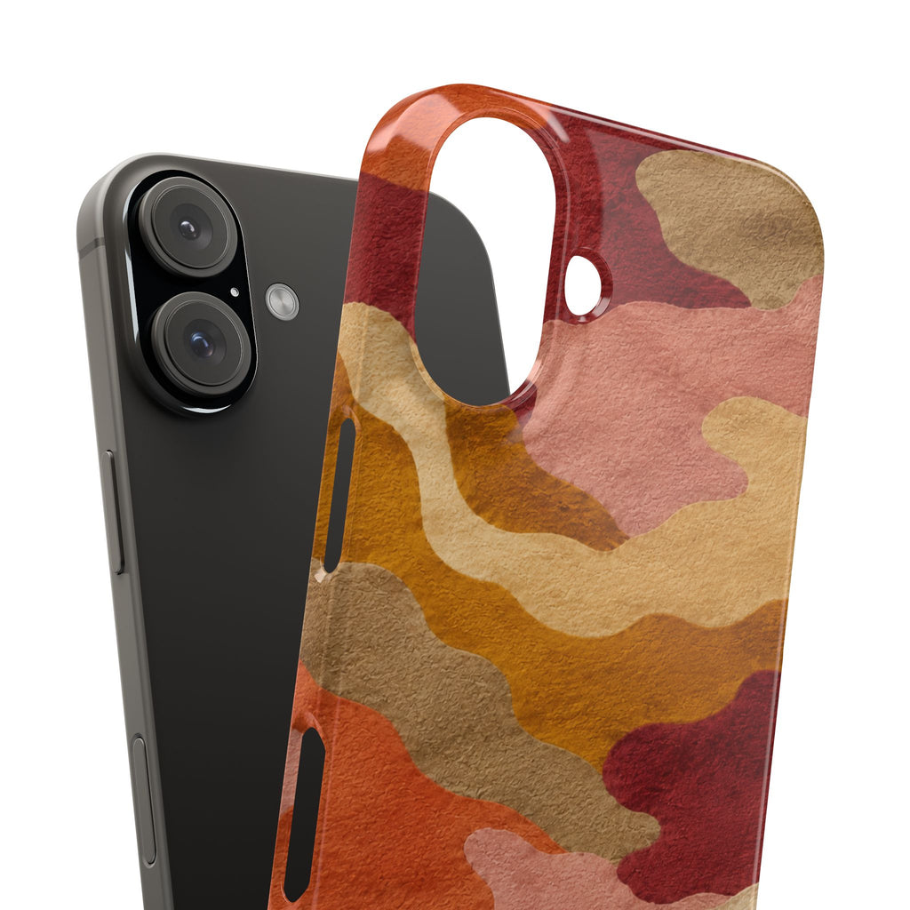 Watercolour Camo Snap Case