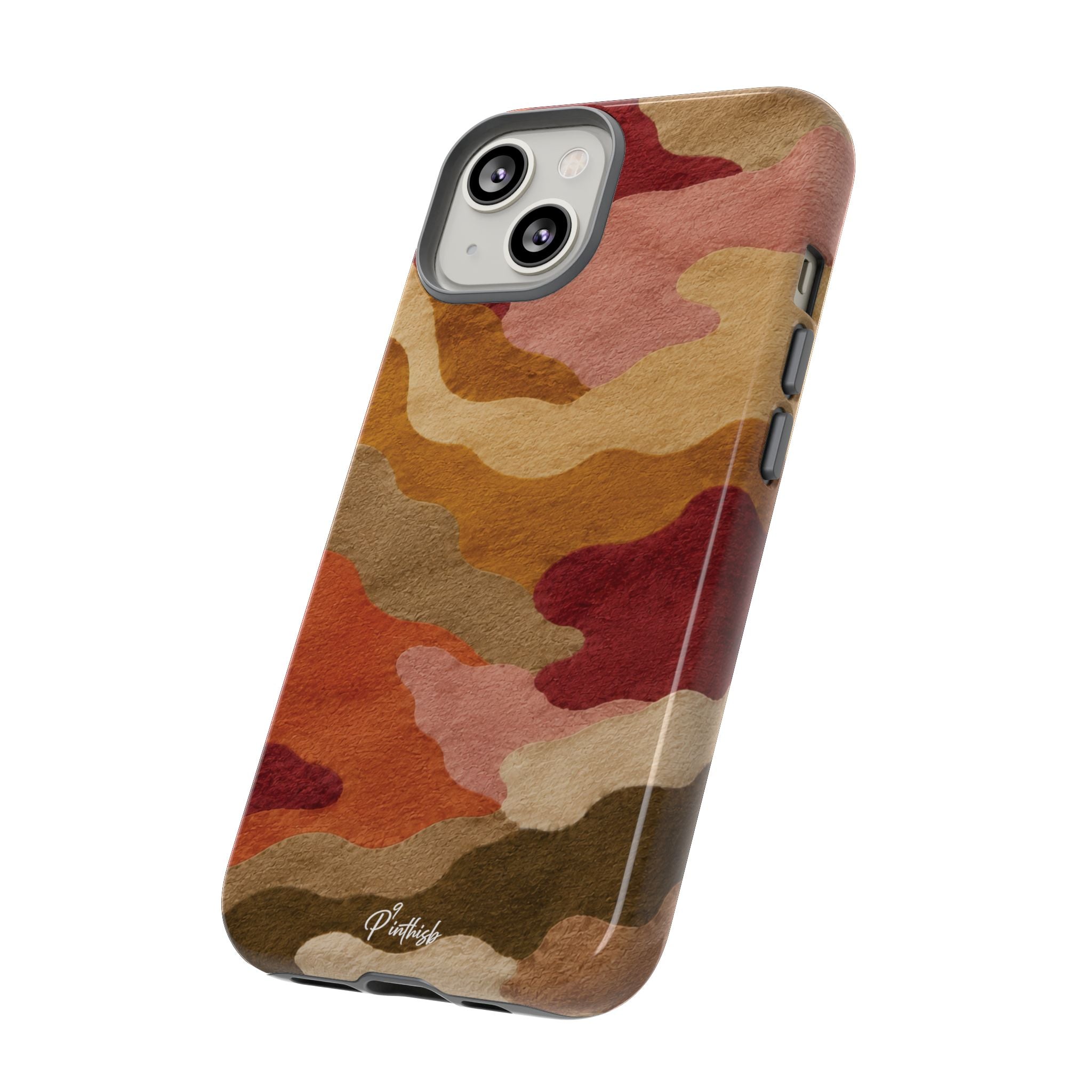 Watercolour Camo Tough Case
