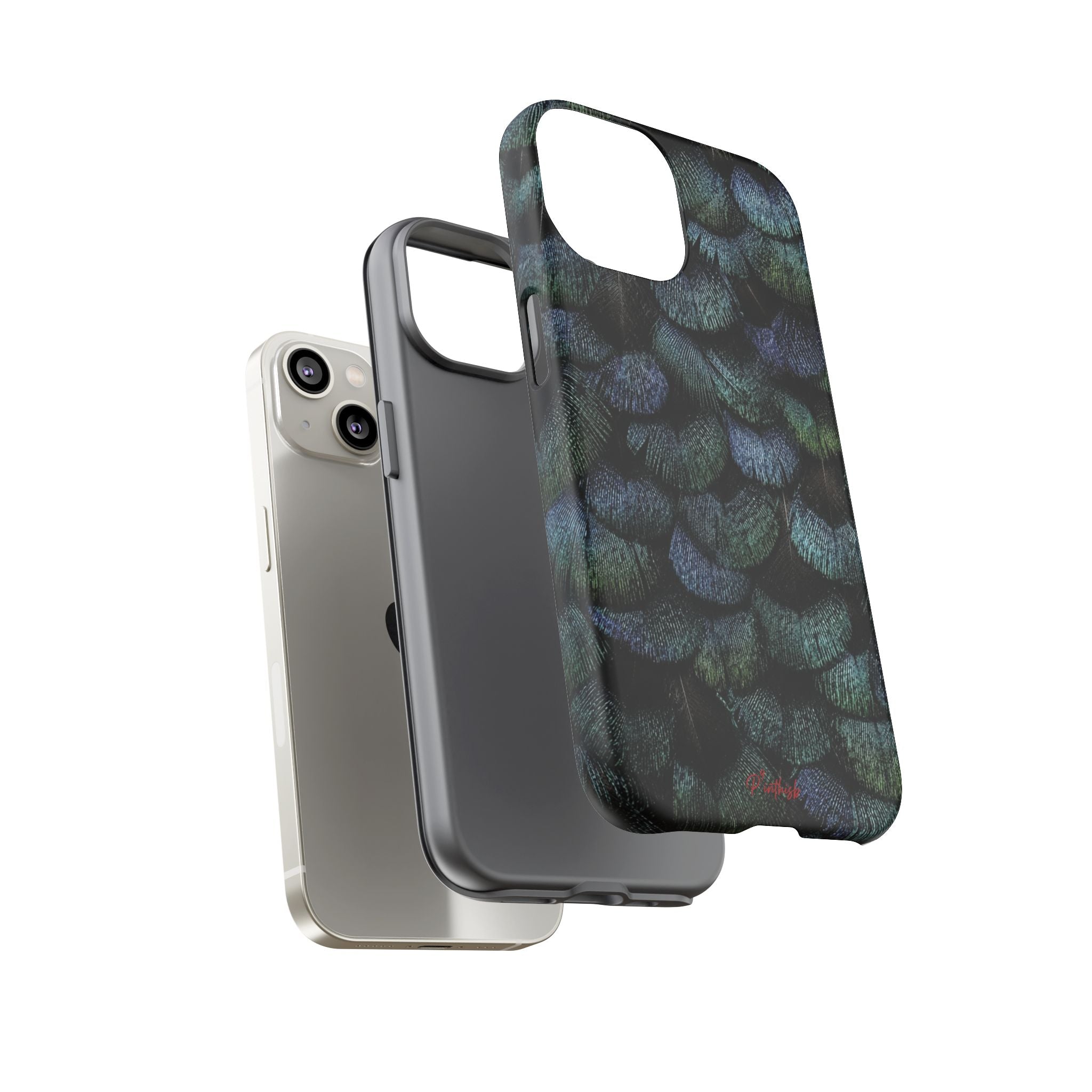 Iridescent Feather Tough Case