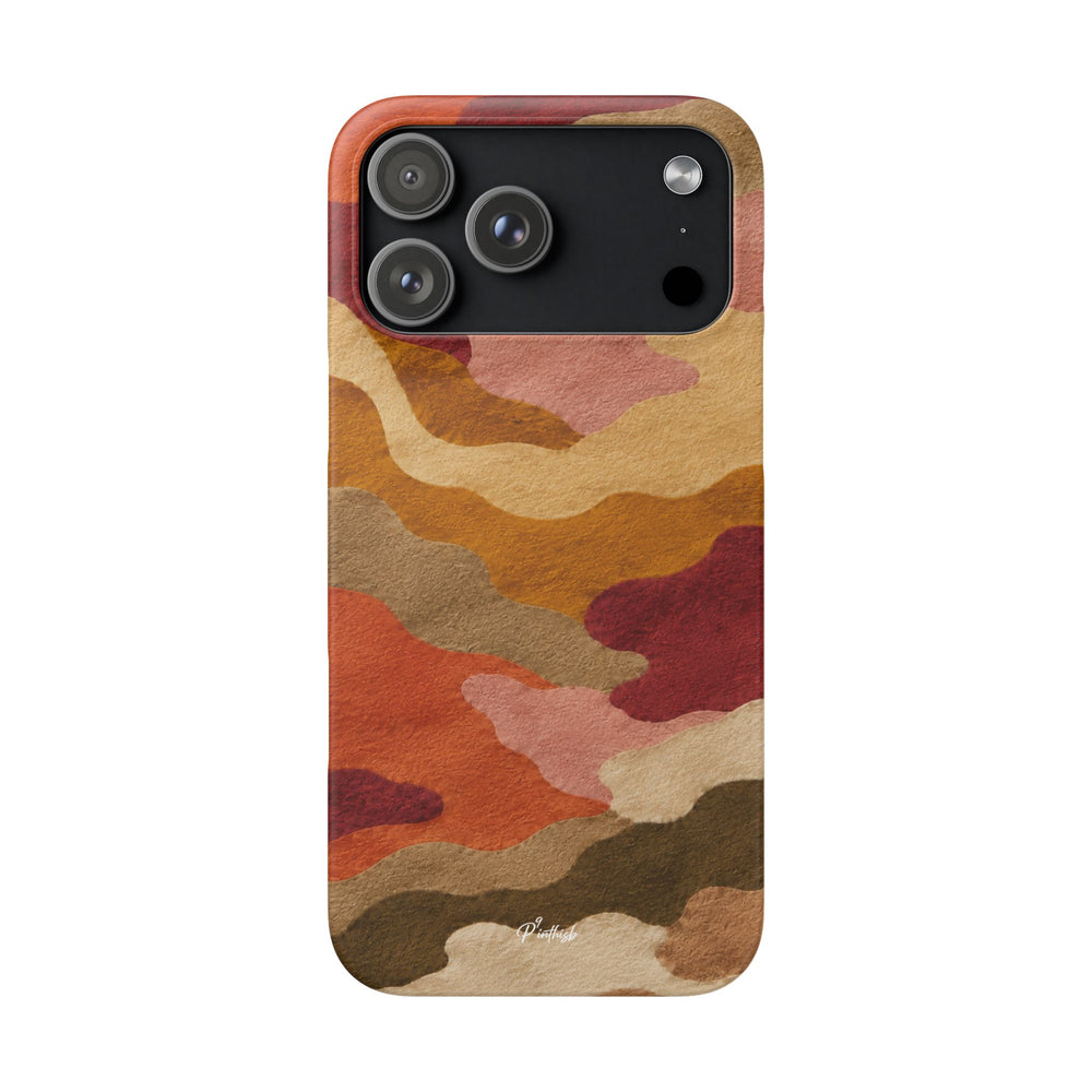 Watercolour Camo Snap Case