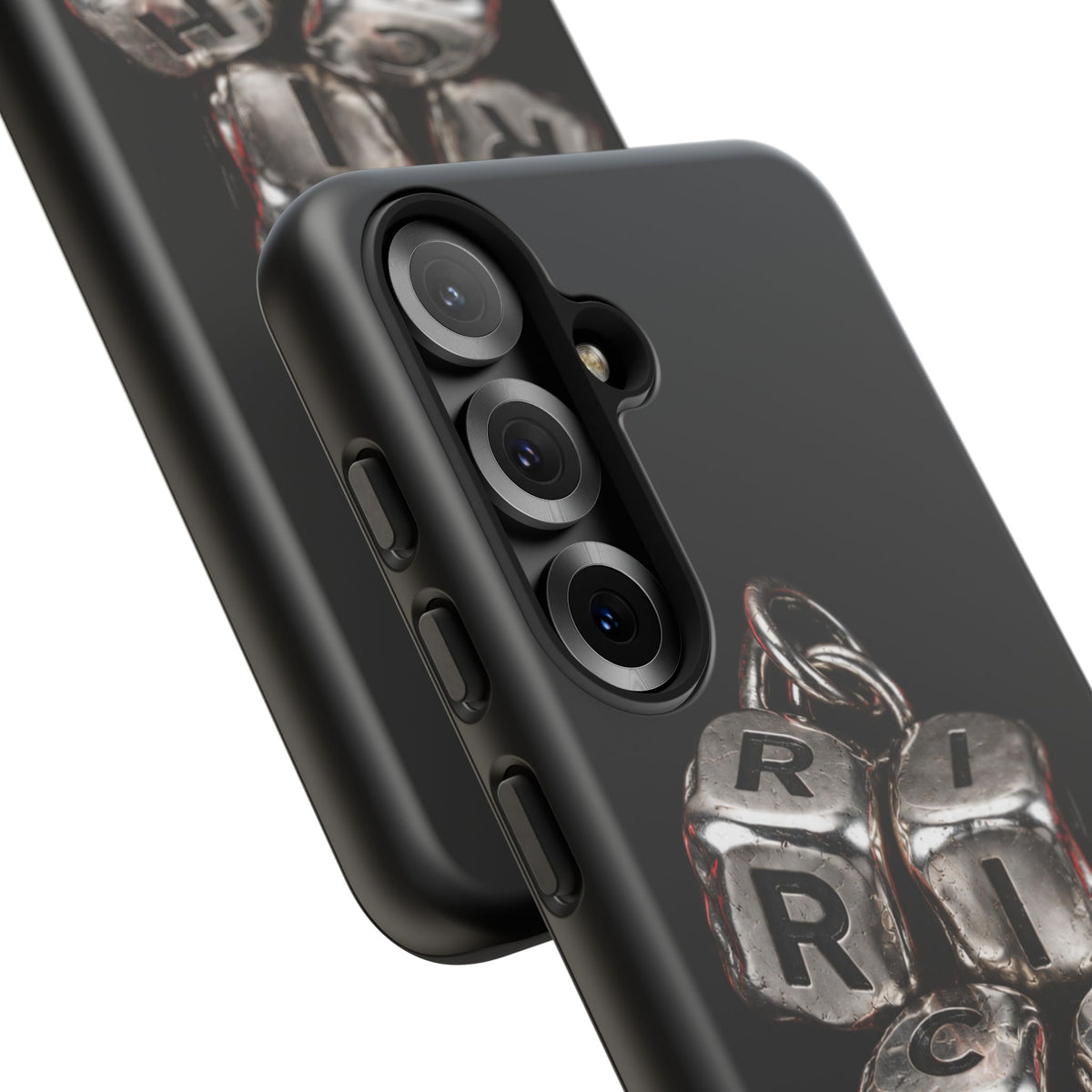 Metallic Dice 'RISK' Phone Case