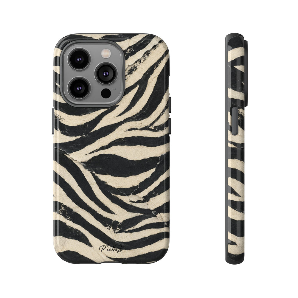 Zebra Stripe Tough Phone Case