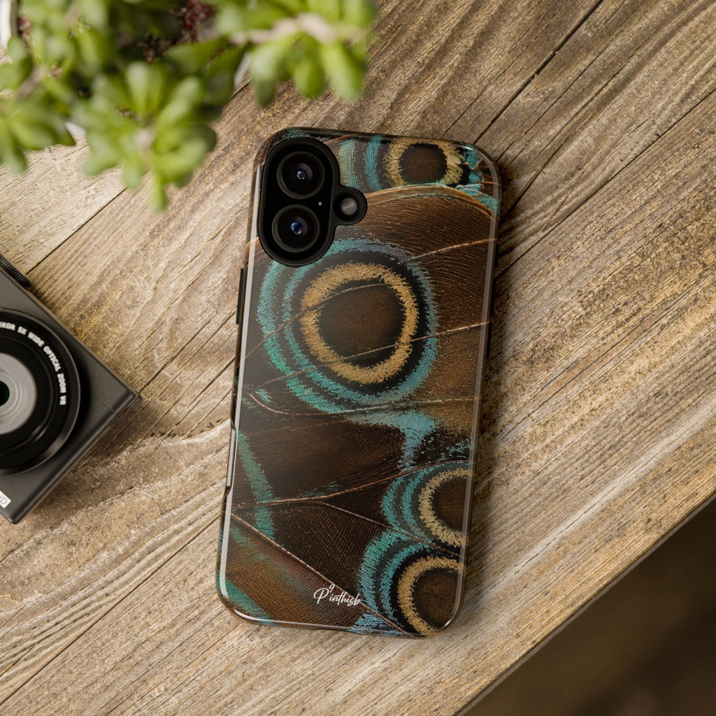 Peacock Feather Pattern Tough Case