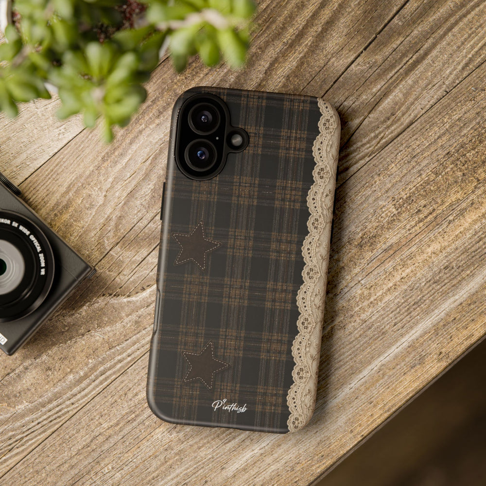 Vintage Stars Lace Phone Case