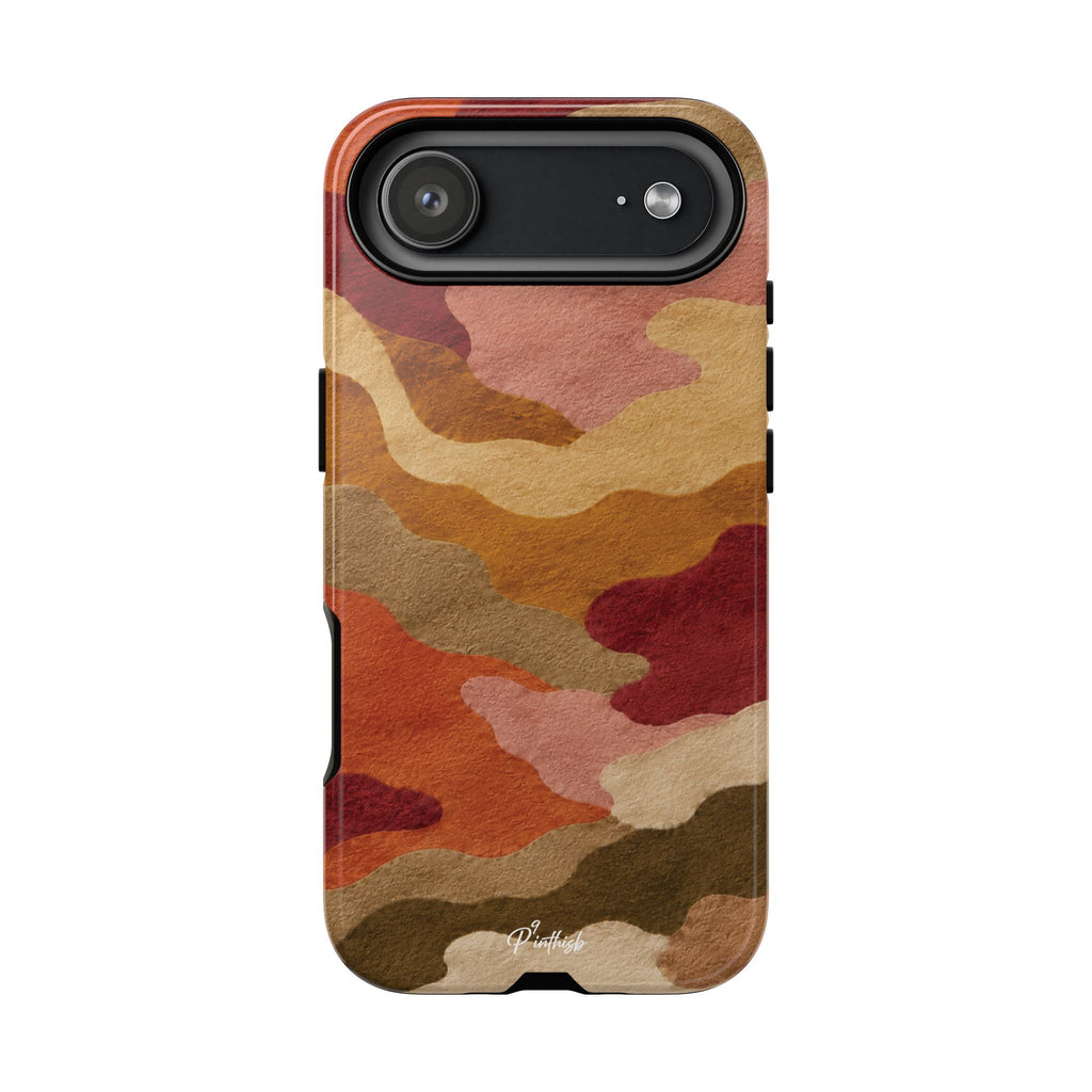 Watercolour Camo Tough Case