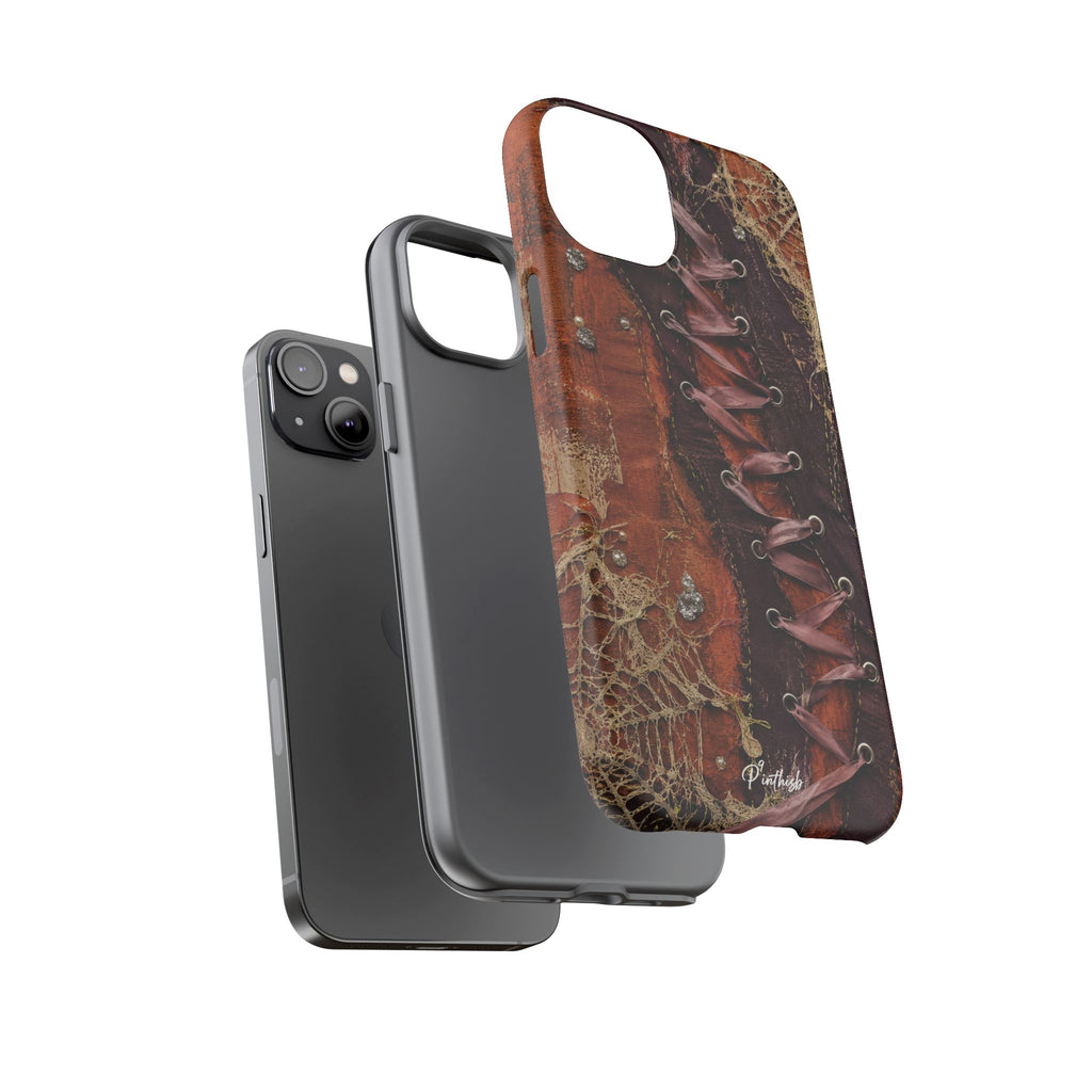 Vintage Leather Lace Tough Case