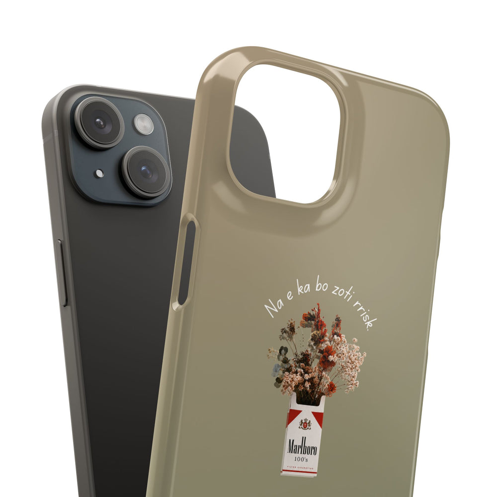 "Na e ka bo zoti rrisk." Snap Phone Case