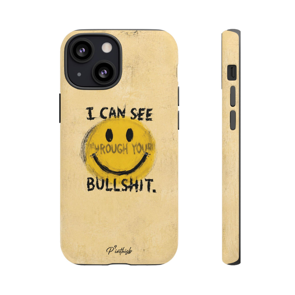 Smiley Anti-BS Tough Case