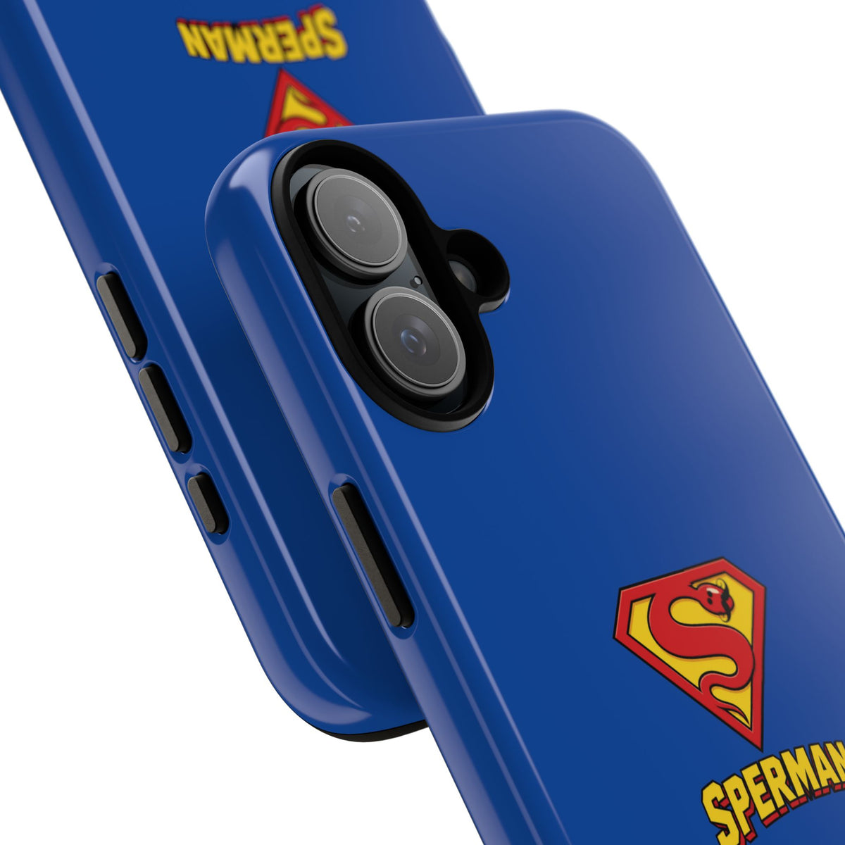 "SPERMAN" Parody Logo Tough Phone Case