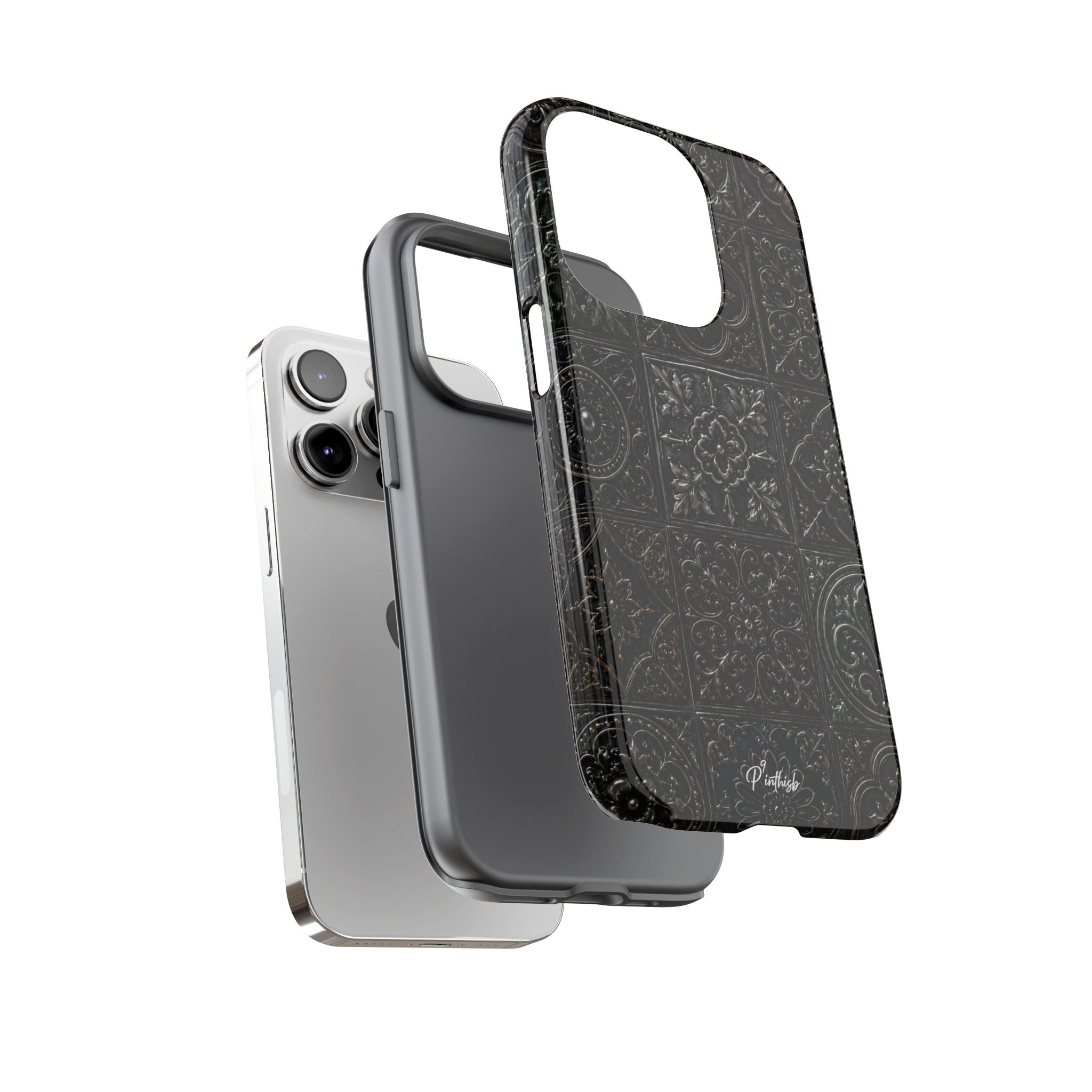 Mosaic Pattern Tough Phone Case