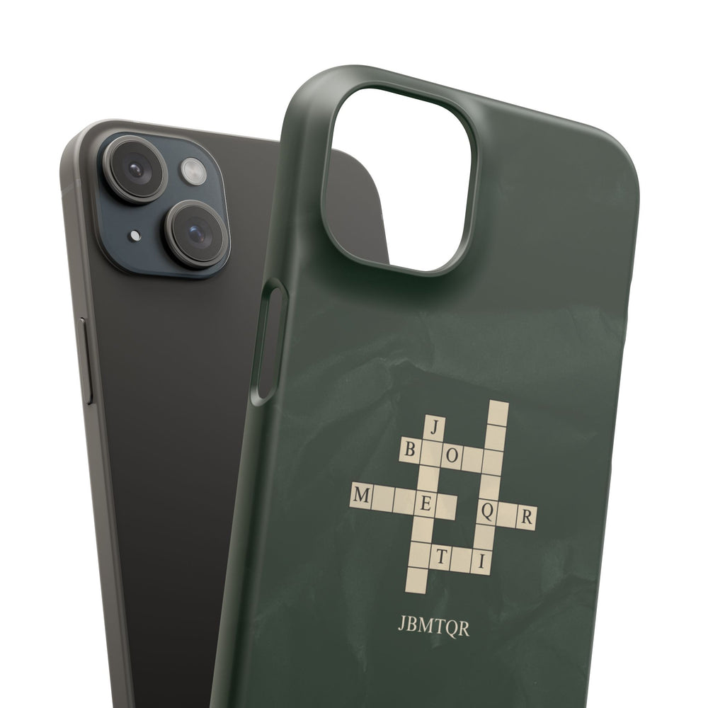 "JBMTQR crossword" Snap Phone Case