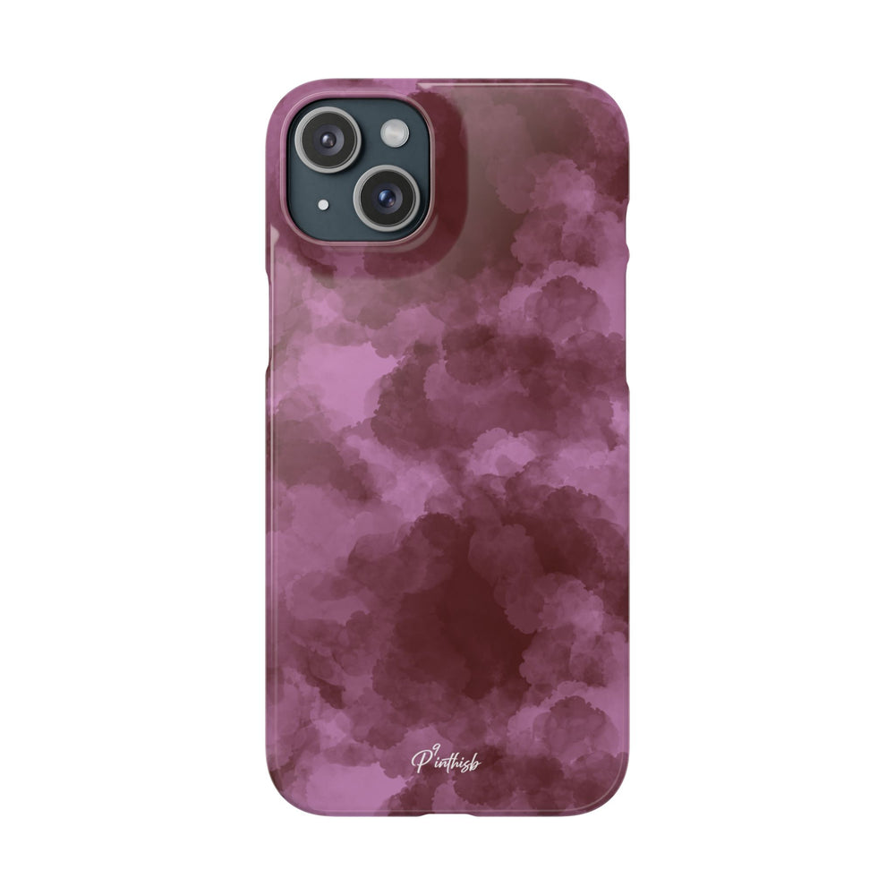 Purple Rain Snap Phone Case