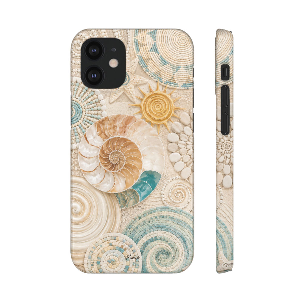 Coastal Seashell Snap Case