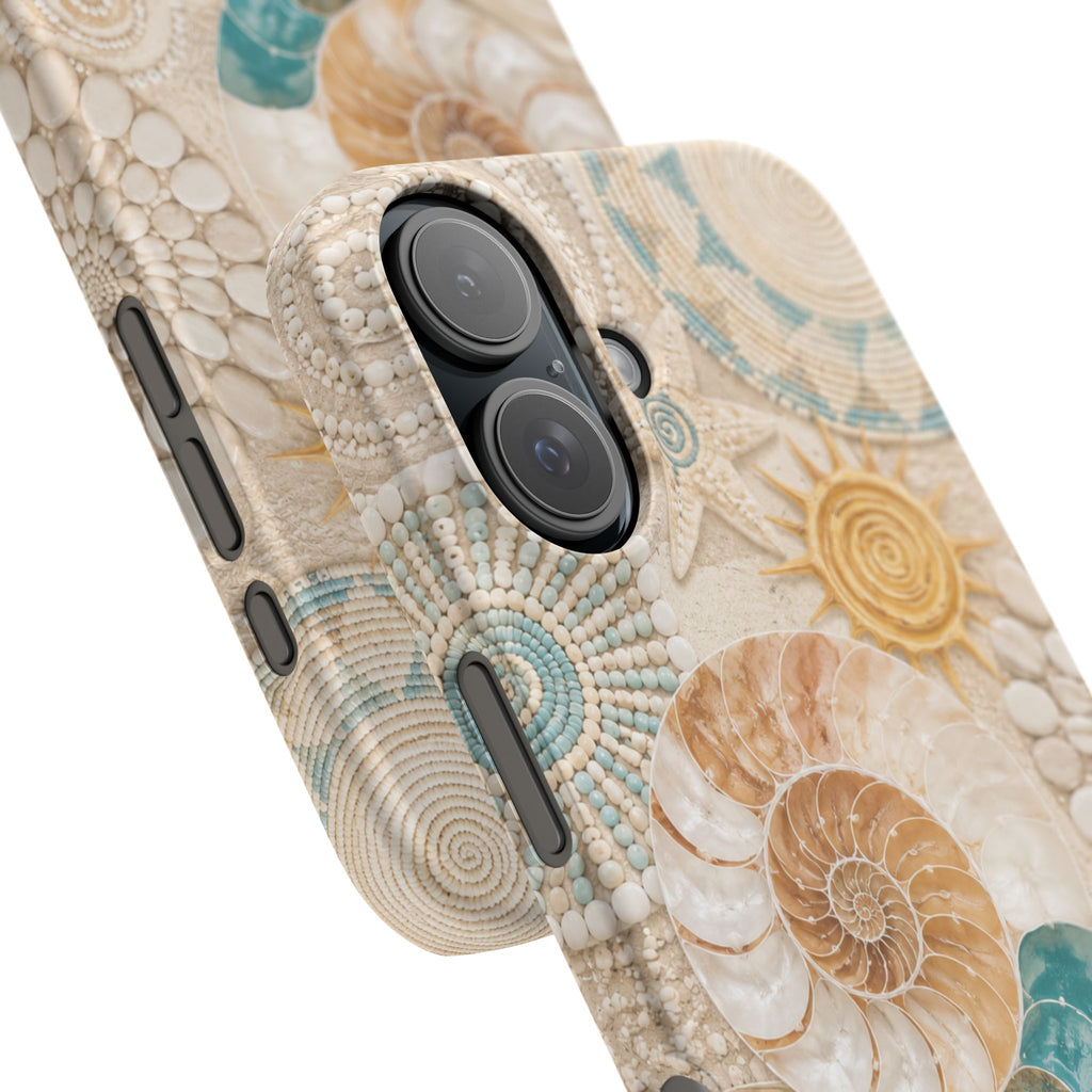 Coastal Seashell Snap Case