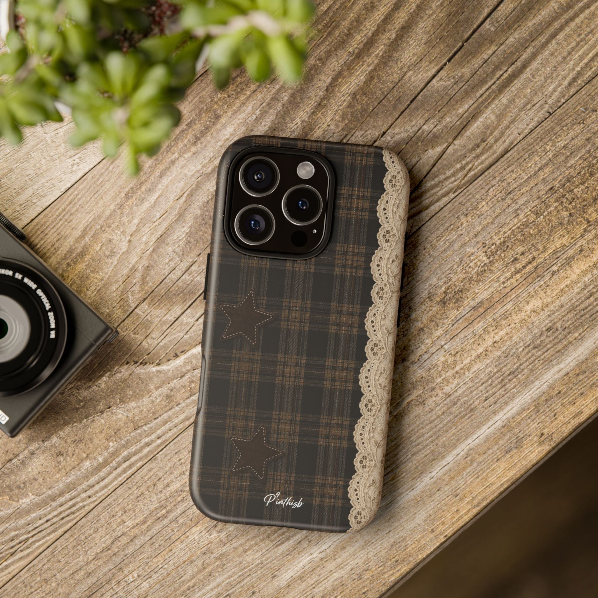 Vintage Stars Lace Phone Case