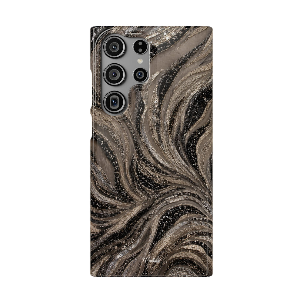 Neutral Swirl Protective Snap Case