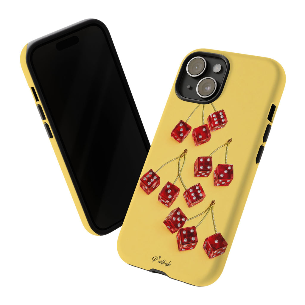 Cherry Dice Tough Phone Case