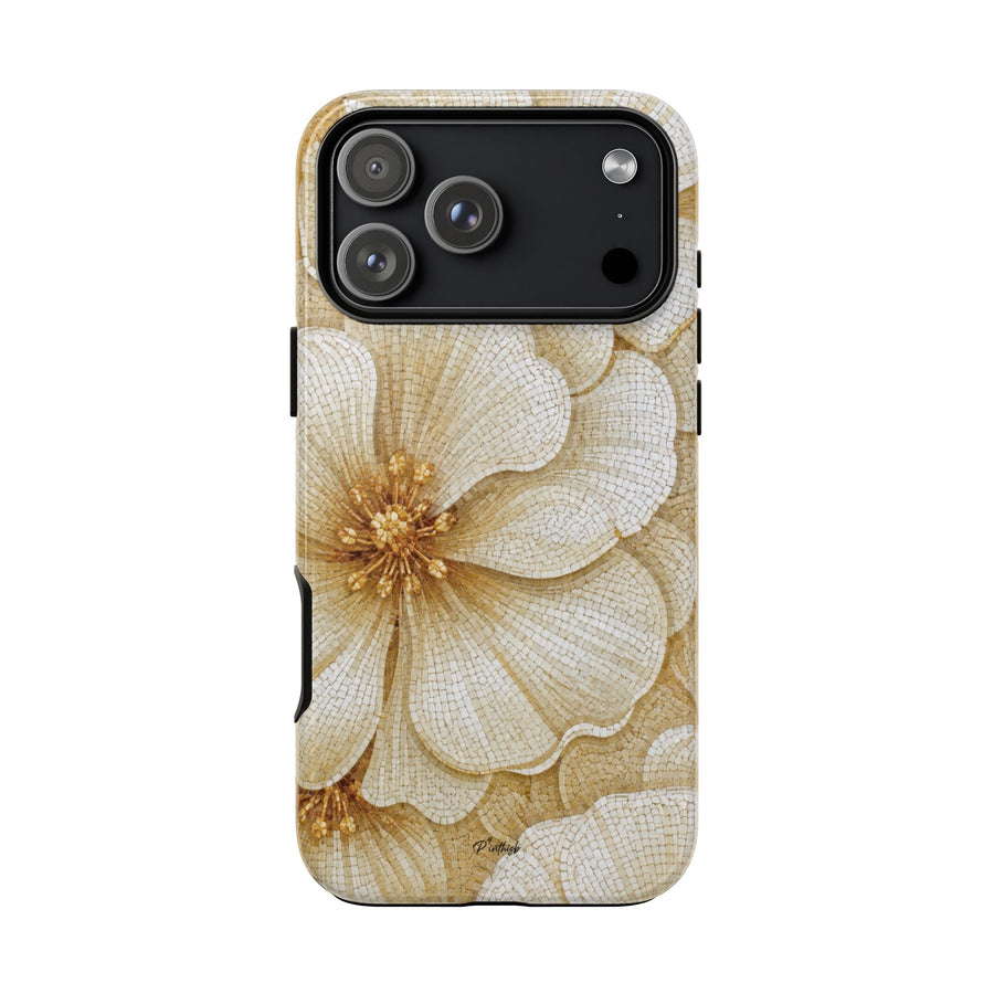 Floral Gold Bloom Tough Case