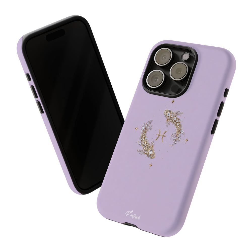 Pisces Glitter Phone Case