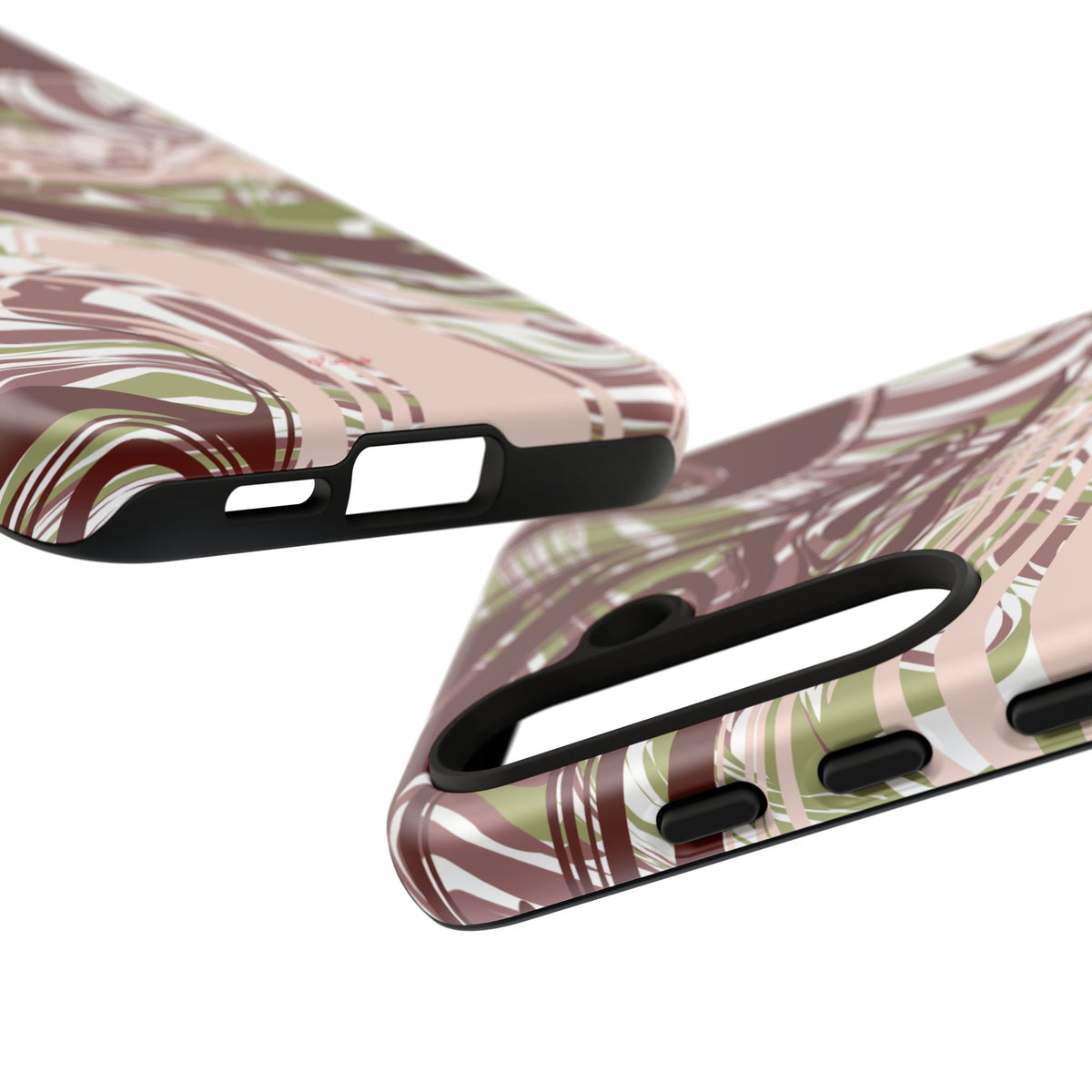 Abstract Marbled Tough Phone Case