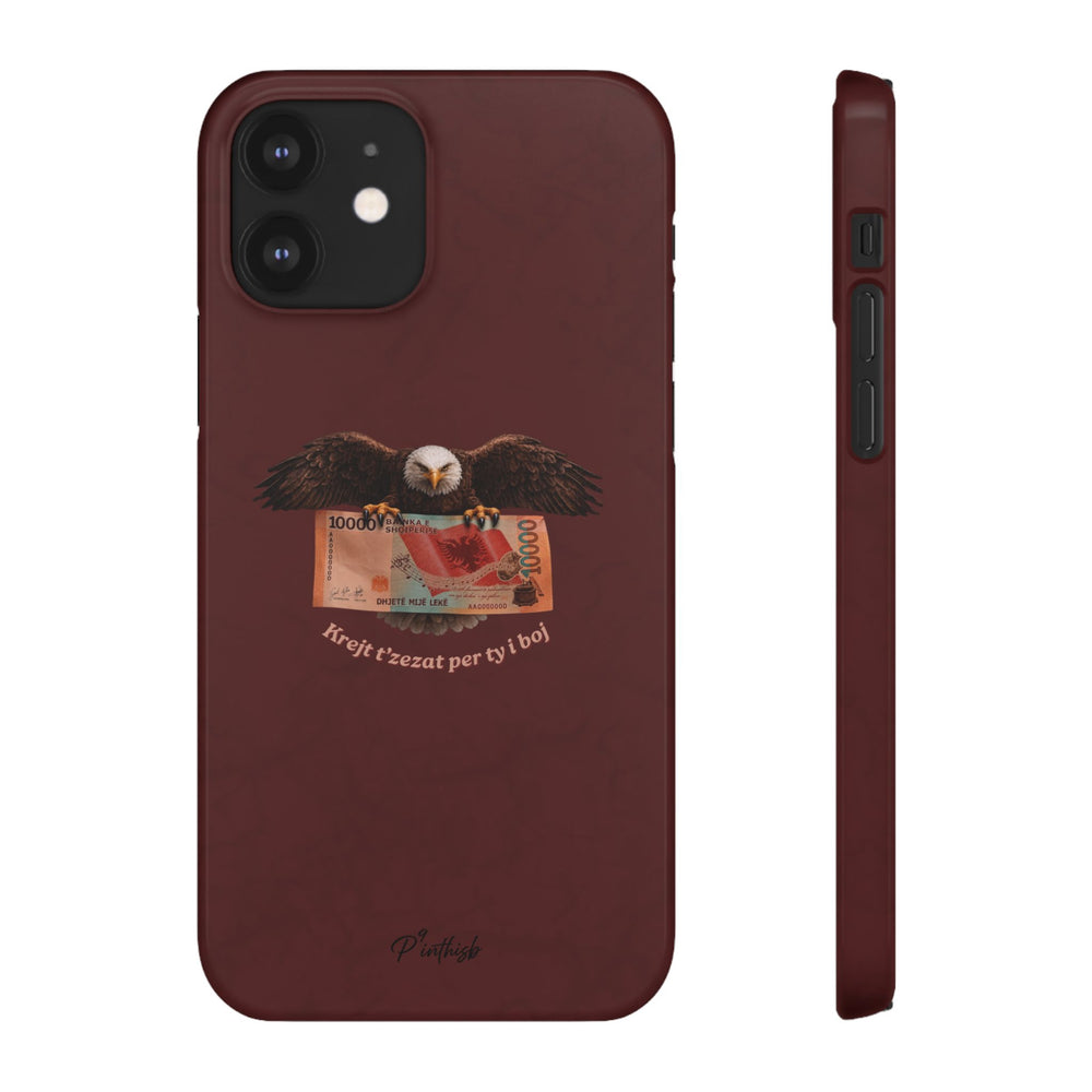 "Krejt t'zezat per ty i boj" Snap Case