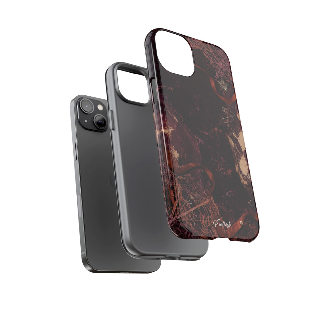 Dark Maroon Vintage Tough Case