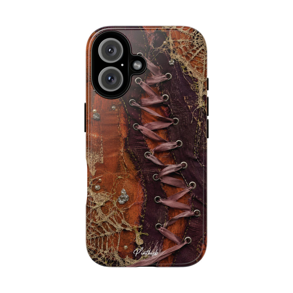 Vintage Leather Lace Tough Case