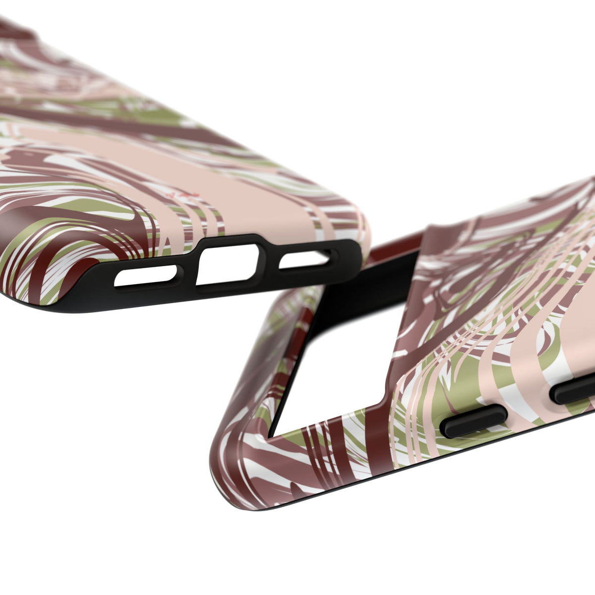 Abstract Marbled Tough Phone Case