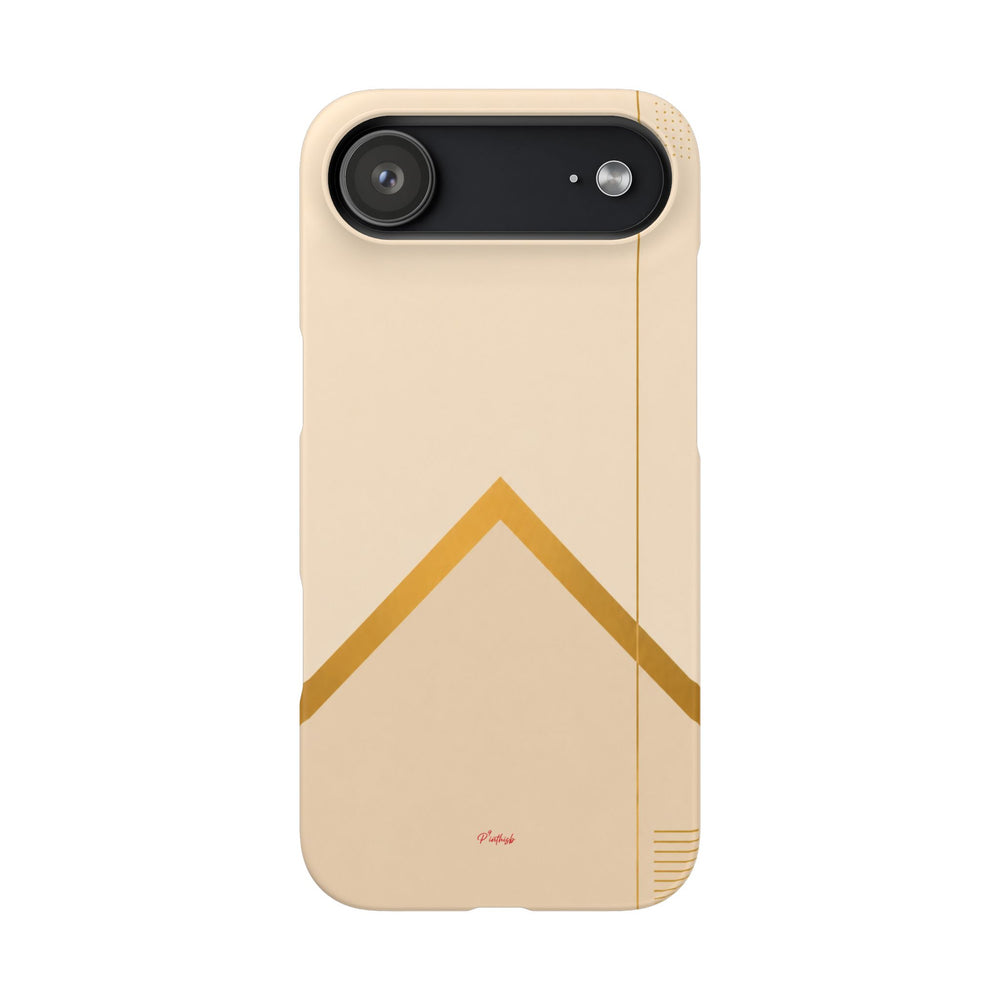 Gold Malboro Inspired Snap Phone Case