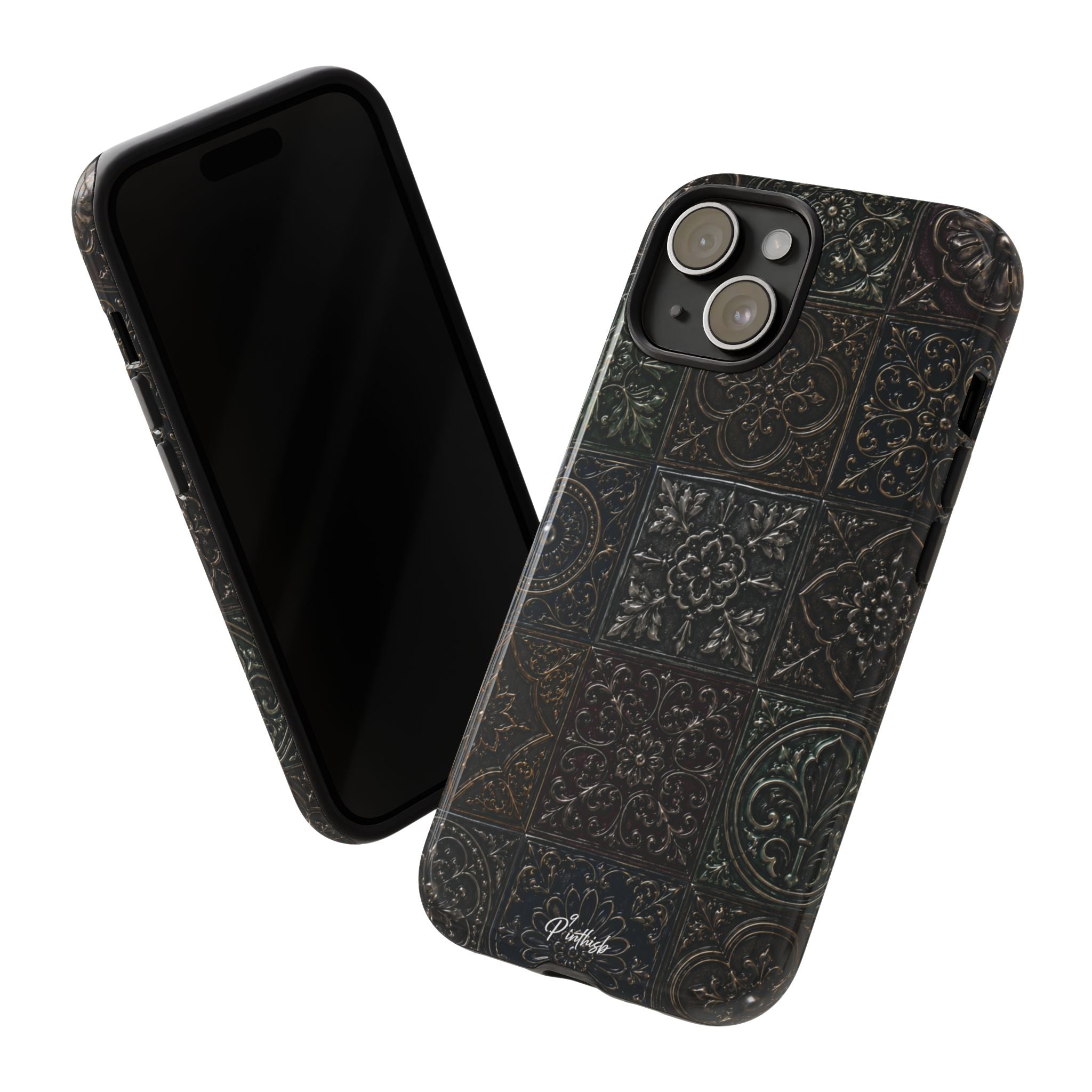Mosaic Pattern Tough Phone Case