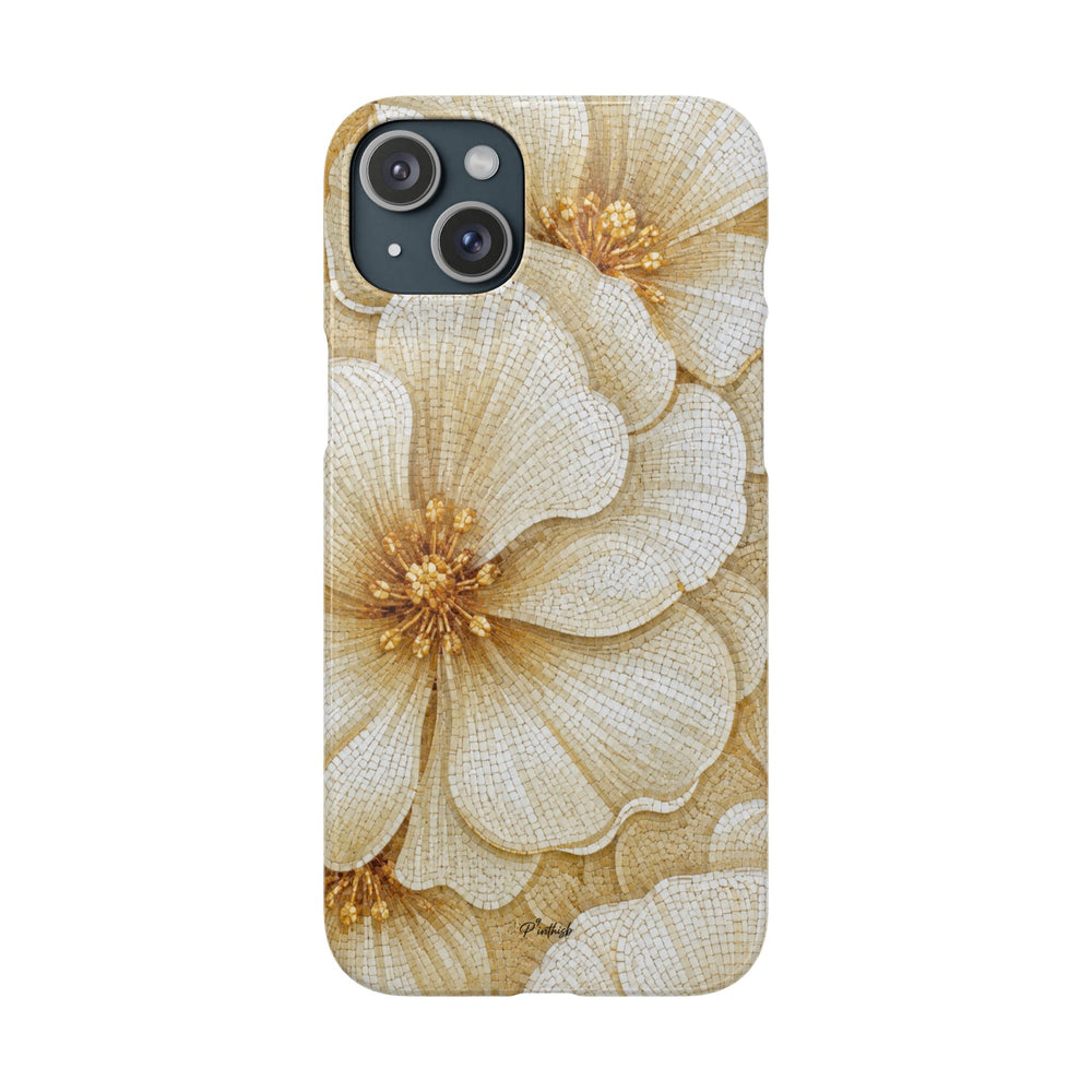 Floral Gold Bloom Snap Case