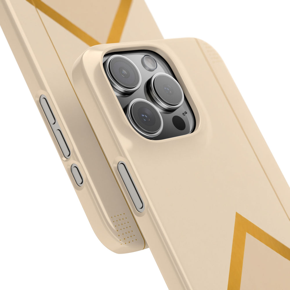 Gold Malboro Inspired Snap Phone Case