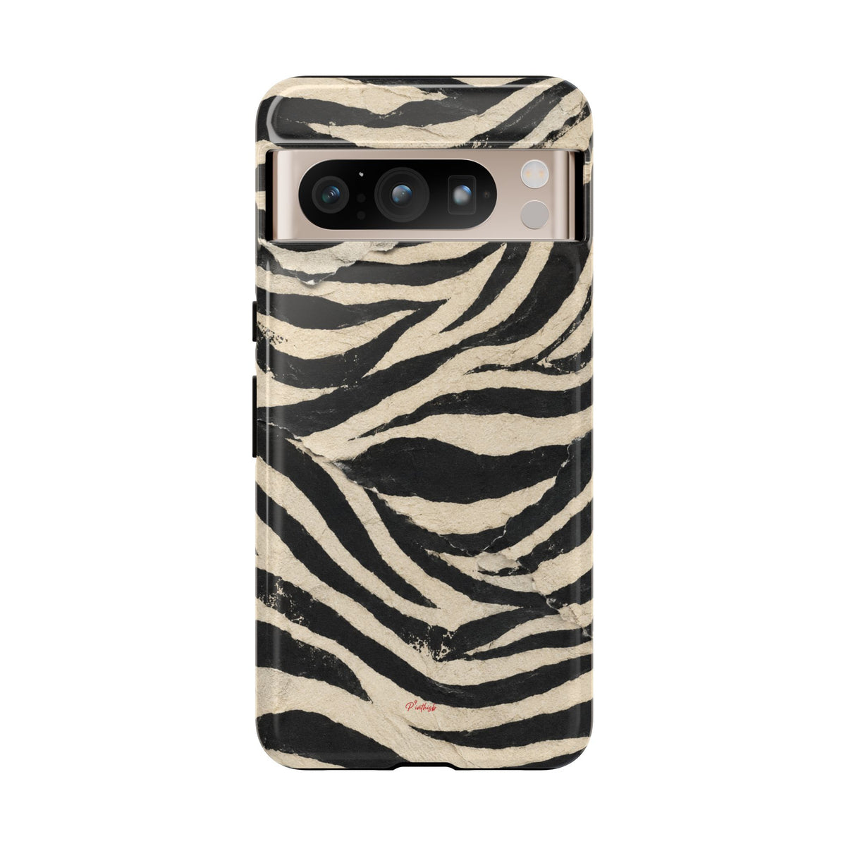 Wavy Peach & Mauve Tough Case