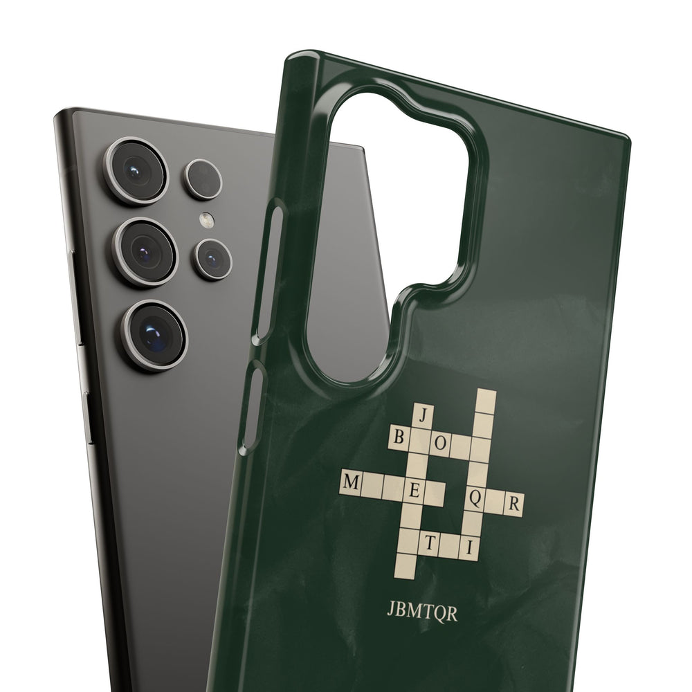 "JBMTQR crossword" Snap Phone Case